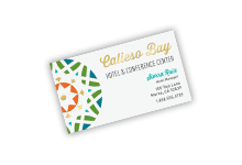 Raised Foil Business Cards