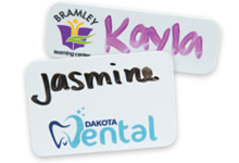 Erasable Badges