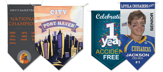Custom Pennant Banner Image