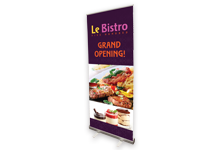 Economy Retractable Banner Stand
