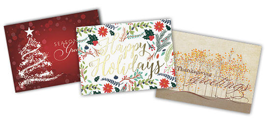 Custom Holiday Cards Banner Image