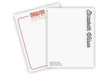 Spot Color Letterhead