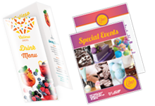 Laminated Menus