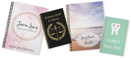 Custom Notebooks and Planners Banner Image