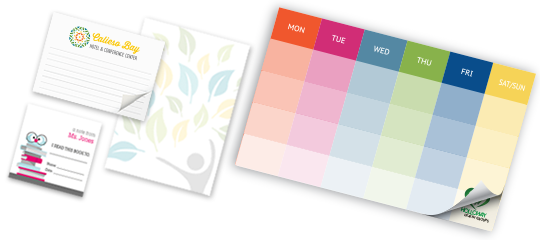 Custom Full Color Post-it® Notes Banner Image