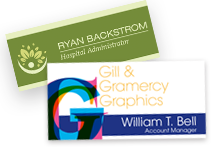 Full Color White Plastic Signs