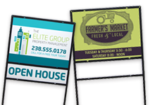 Full Color Metal Yard Signs