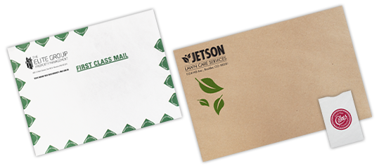 Spot Color Tyvek Envelopes Banner Image