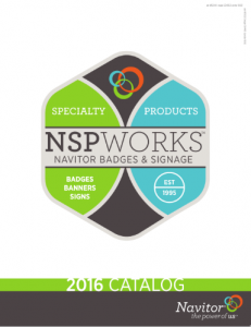Badges and Signage