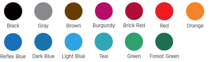 Ink Color Swatches