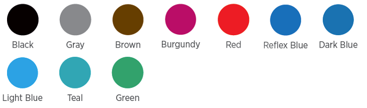 Ink Color Swatches